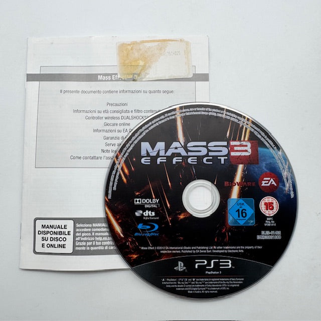 Mass Effect 3 PS3 Playstation 3 PAL ITA (usato)