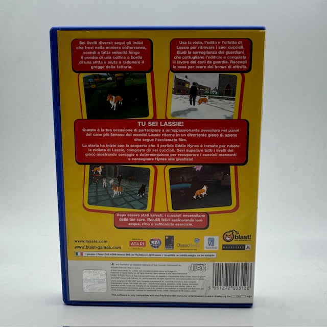 Lassie PS2 Playstation 2 PAL ITA (USATO)