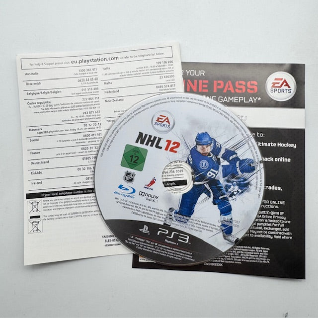 NHL 12 PS3 Playstation 3 PAL ITA (usato)