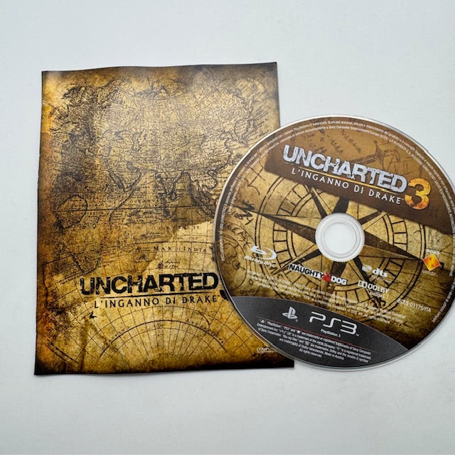 Uncharted 3: l'Inganno di Drake PS3 Playstation 3 PAL ITA (usato)