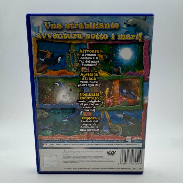 Shamu's Deep Sea Adventures Ps2 Playstation 2 PAL ITA (USATO)