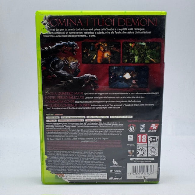 The Darkness II Limited Edition Xbox 360 PAL ITA (USATO)