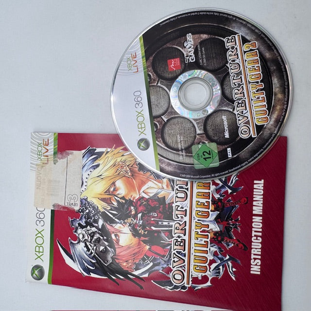 Overture Guilty Gear 2 Xbox 360 PAL UK (USATO)