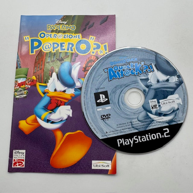 Disney Paperino Operazione Papero Ps2 Playstation 2 PAL ITA (USATO)