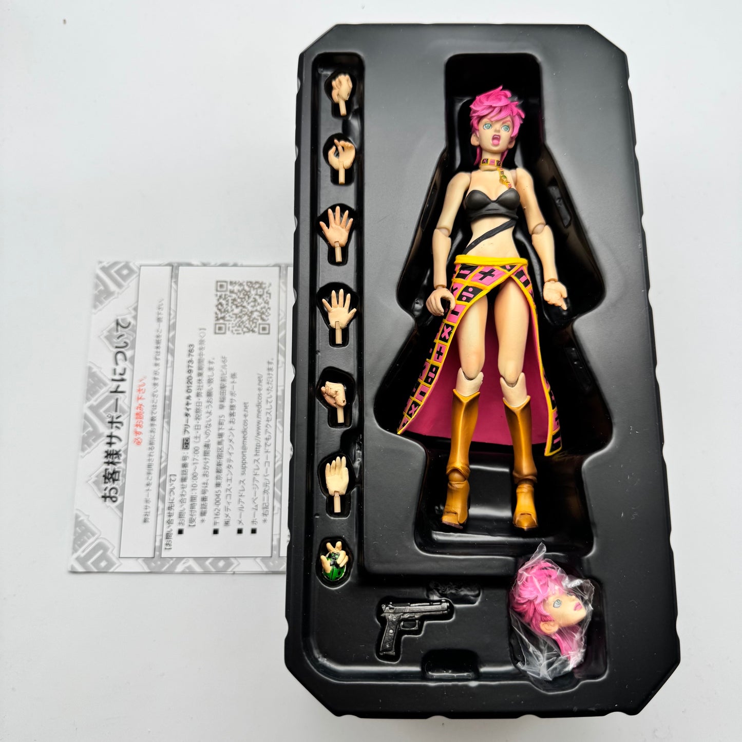 Medicos - Jojo's Bizarre Adventure -Adventure Action Figure - Trish Una (usato)