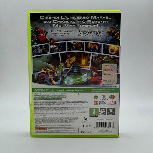 Lego Marvel Super Heroes Xbox 360 PAL ITA (Usato)