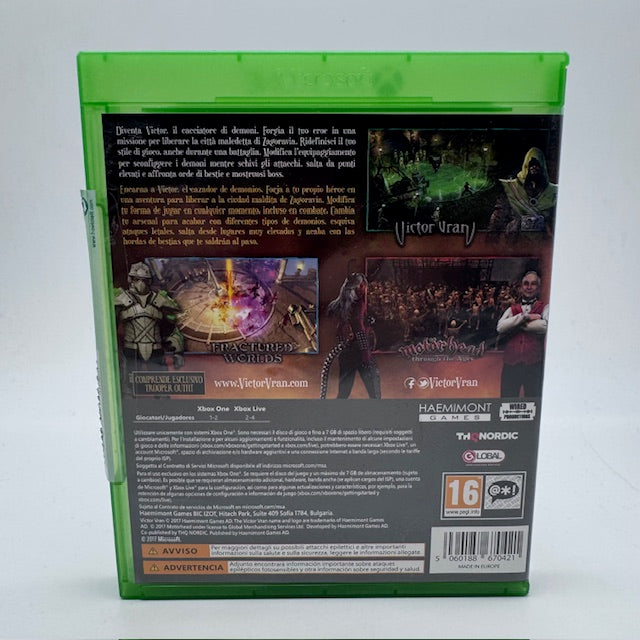Victor Vran Overkill Edition Xbox One/Series X PAL ITA (USATO)