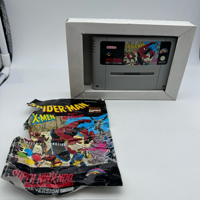 Spider-Man X-Men Arcade's Revenge SNES Super Nintendo PAL ITA (Usato)