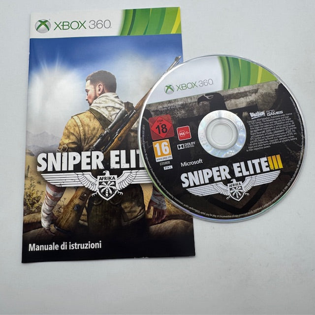 Sniper Elite III Xbox 360 PAL ITA (Usato)