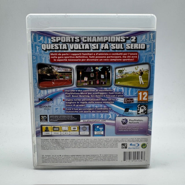 Sports Champions 2 PS3 Playstation 3 PAL ITA (usato)