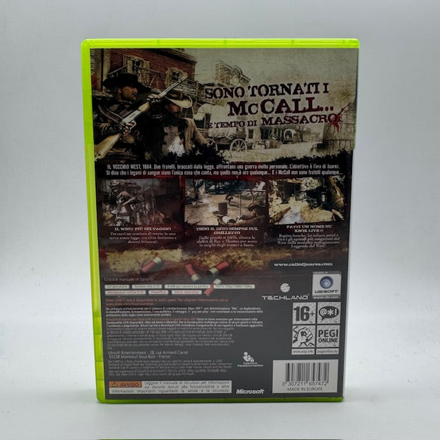 Call of Juarez: Bound in Blood Xbox 360 PAL ITA (Usato)
