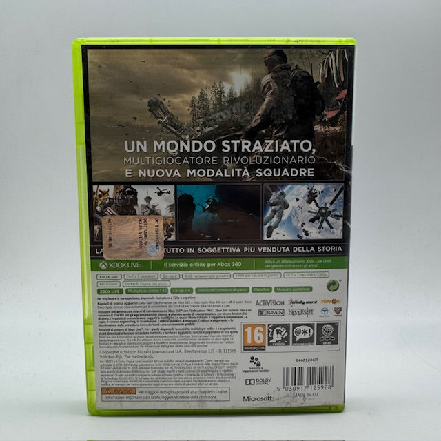 Call of Duty Ghosts Xbox 360 PAL ITA (Usato)