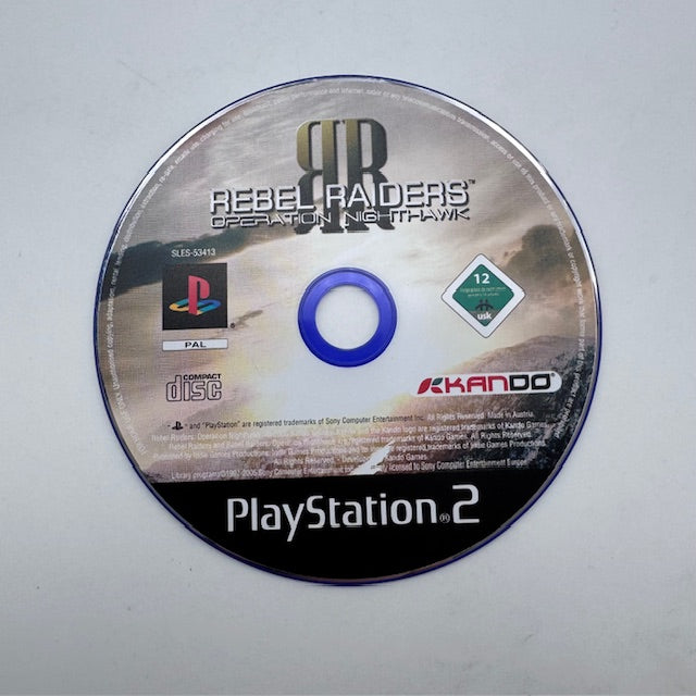 Rebel Raiders Operation Nighthawk PS2 Playstation 2 PAL ITA (USATO)