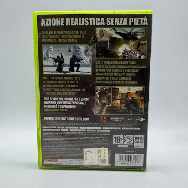 Conflict Denied Ops Xbox 360 PAL ITA (Usato)