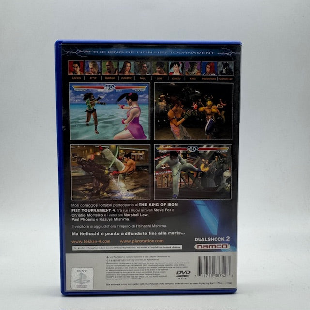 Tekken 4 PS2 Playstation 2 PAL ITA (USATO)