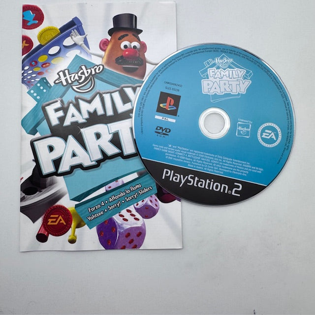Hasbro Family Party PS2 Playstation 2 PAL ITA (USATO)