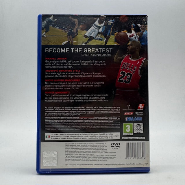 NBA 2K11 PS 2 Playstation 2 PAL ITA (Usato)