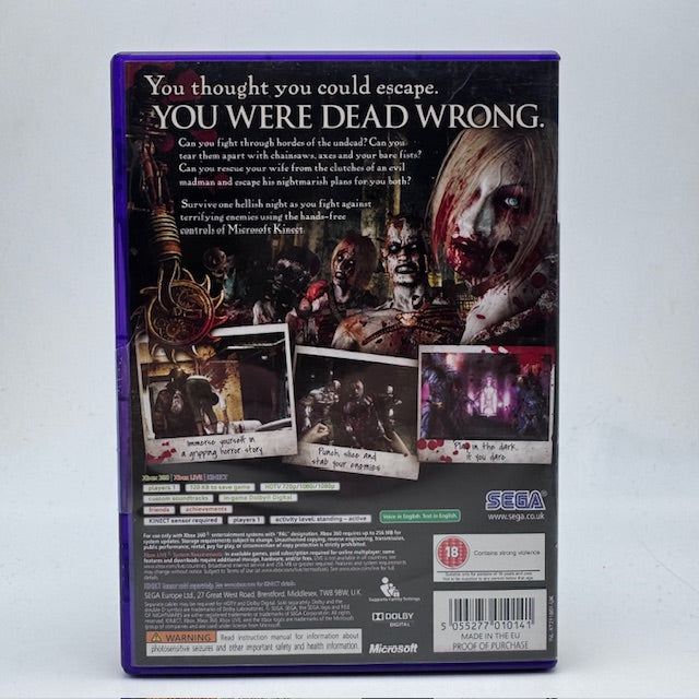 Rise of the Nightmares (Richiede KINECT) Xbox 360 PAL UK(USATO)