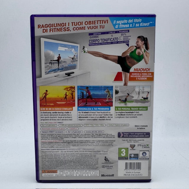 Your Shape Fitness Evolved 2012 (Richiede KINECT) Xbox 360 PAL ITA (USATO)