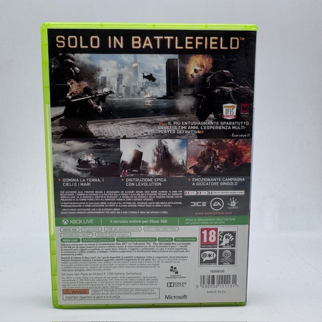 BATTLEFIELD 4 Xbox 360 PAL ITA (USATO)