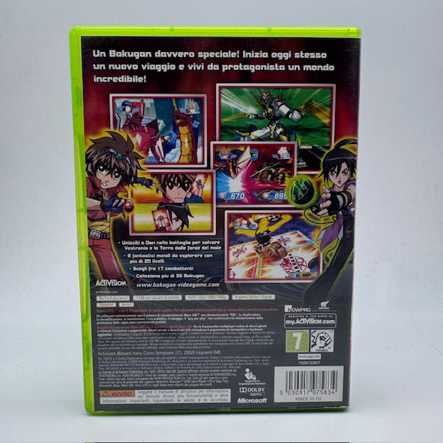 BAKUGAN BATTLE BRAWLERS Xbox 360 PAL ITA (USATO)