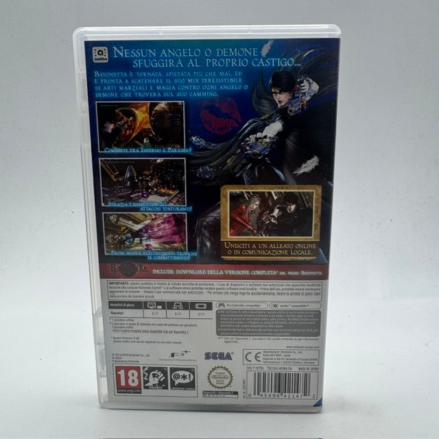 Bayonetta + Bayonetta 2 Nintendo Switch PAL ITA (usato)