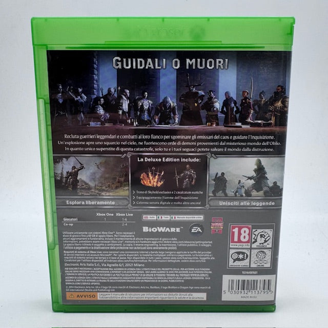 Dragon Age Inquisition Deluxe Edition Xbox One/ Series X PAL ITA (USATO)