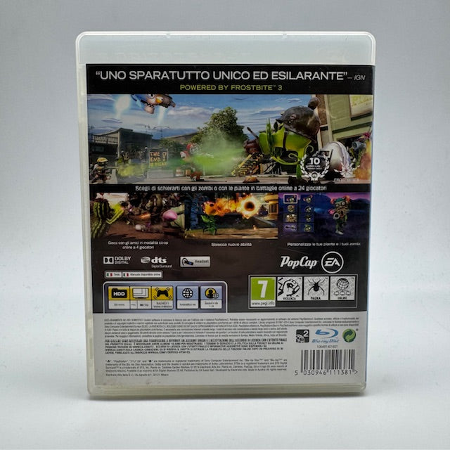 Plants VS Zombie Garden Warfare PS3 Playstation 3 PAL ITA (usato)