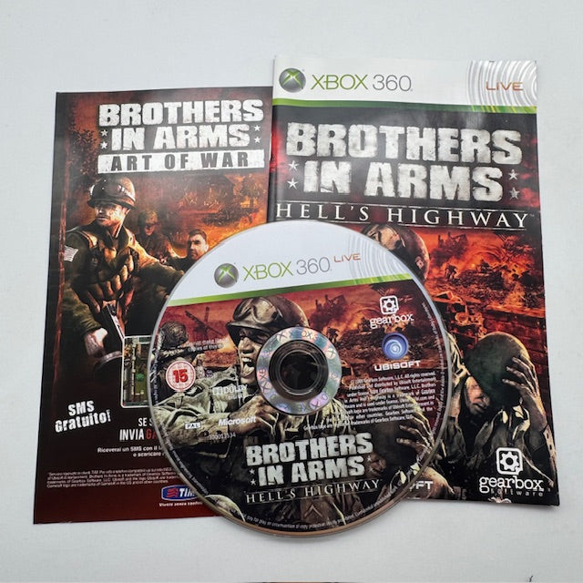 Brothers in Arms Hell's Highway Xbox 360 PAL ITA (Usato)