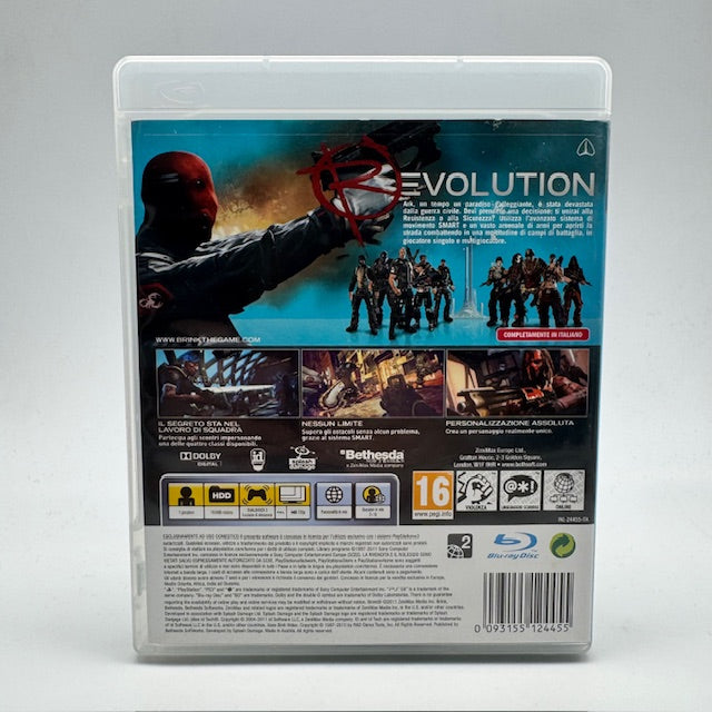 Brink PS3 Playstation 3 PAL ITA (usato)