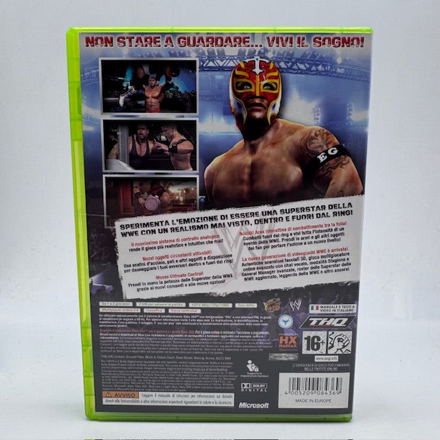 SMACKDOWN VS RAW 2007 Xbox 360 PAL ITA (USATO)