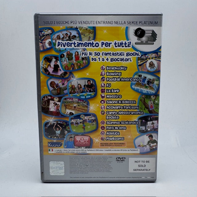 EyeToy Play 3 Platinum PS2 Playstation 2 PAL ITA (USATO)