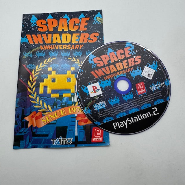 Space Invaders Anniversary PS2 Playstation 2 PAL ITA (USATO)