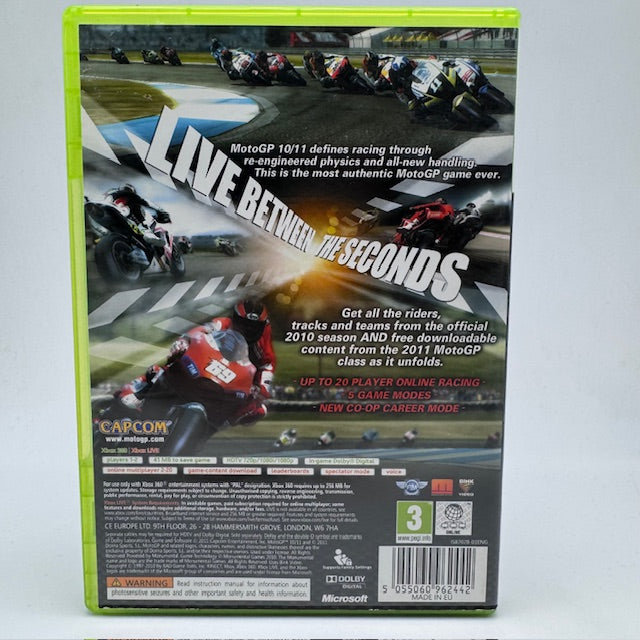 Moto GP 10/11 Xbox 360 PAL ITA (USATO)