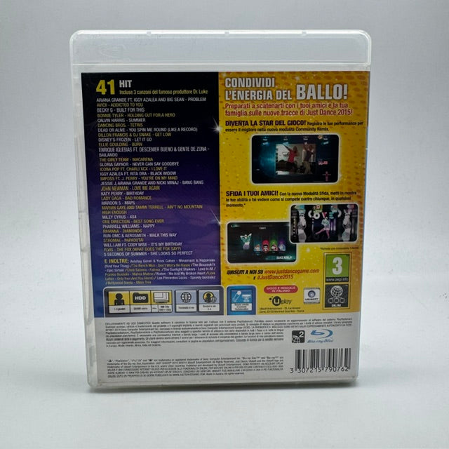 Just Dance 2015 PS3 Playstation 3 PAL ITA (usato)