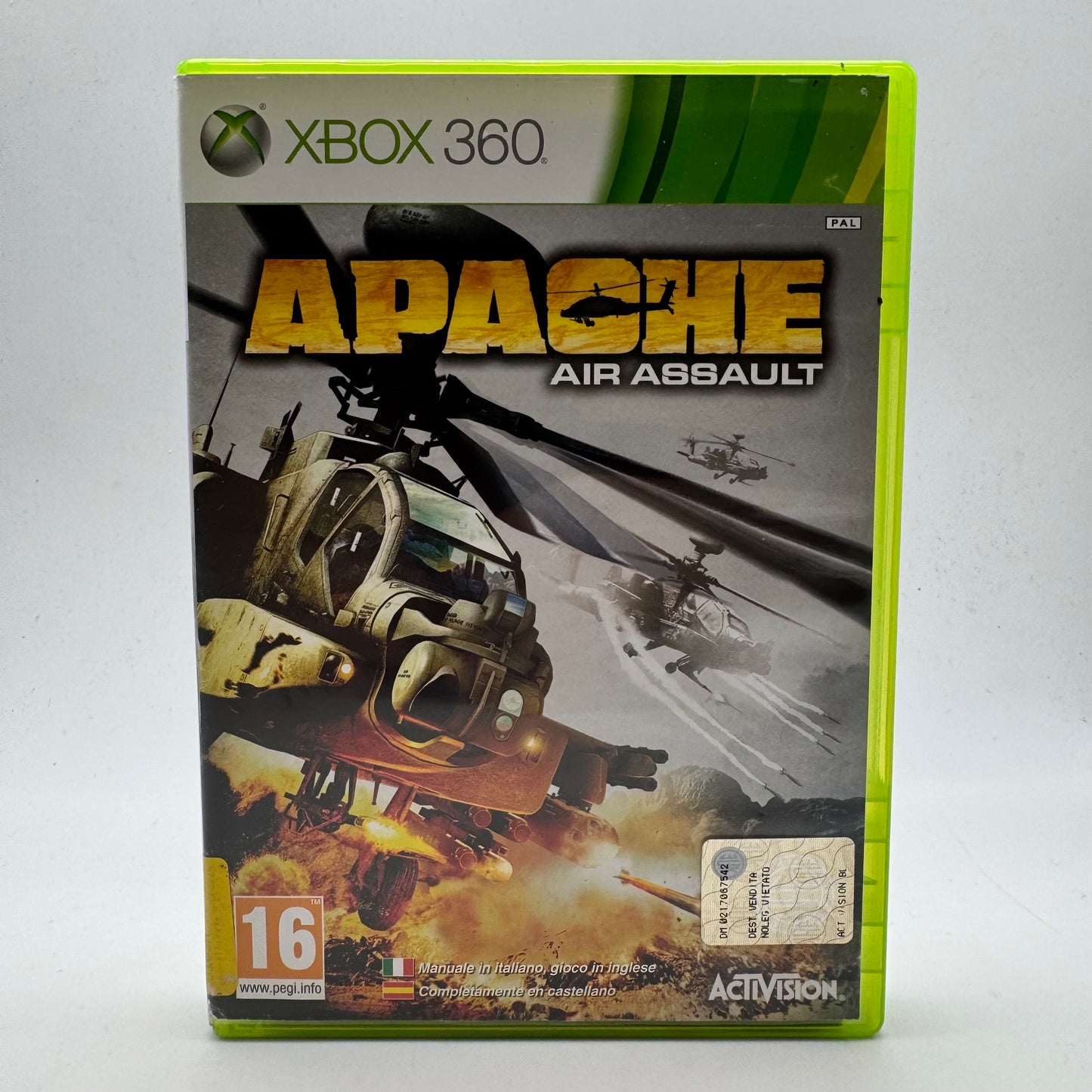Apache Air Assault Xbox 360 PAL ITA (USATO)