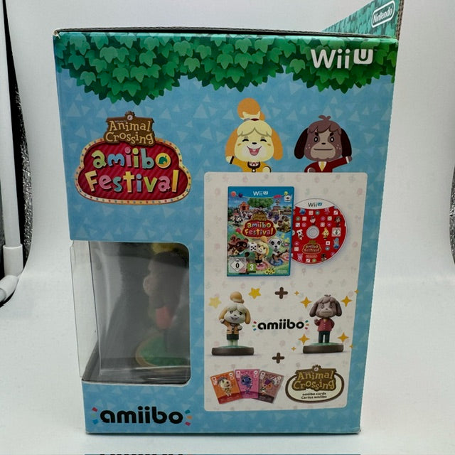 Animal Crossing Amiibo Festival + Amiibo Limited Nintendo WiiU PAL