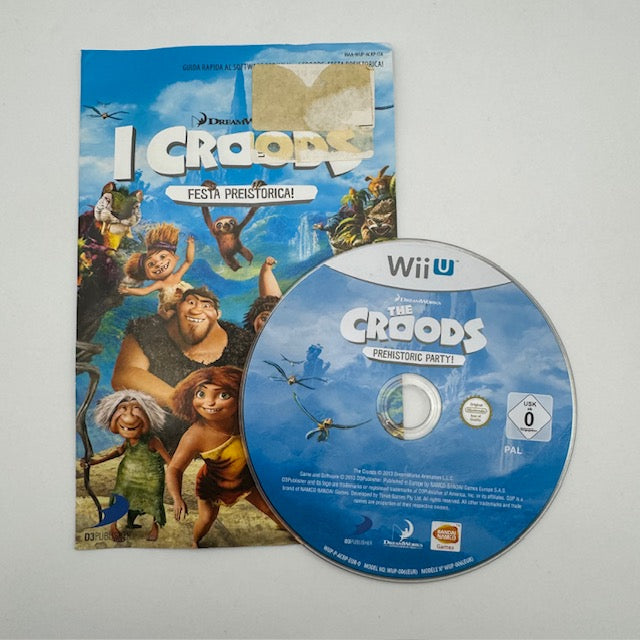 I Croods Festa Preistorica Nintendo WiiU PAL ITA  Triangolo Blu (Usato)