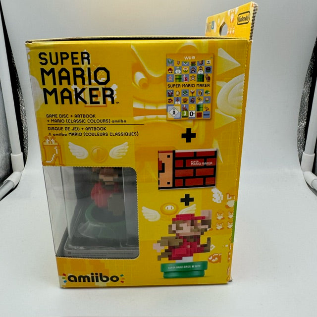 Super Mario Maker + Amiibo Limited Nintendo WiiU PAL (Usato)