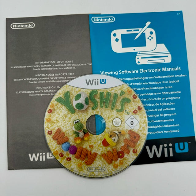 Yoshi's Woolly World Nintendo WiiU PAL ITA (Usato)