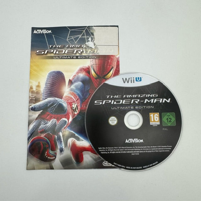 The Amazing Spider-Man Ultimate Edition  Nintendo WiiU PAL ITA Triangolo Blu (Usato)