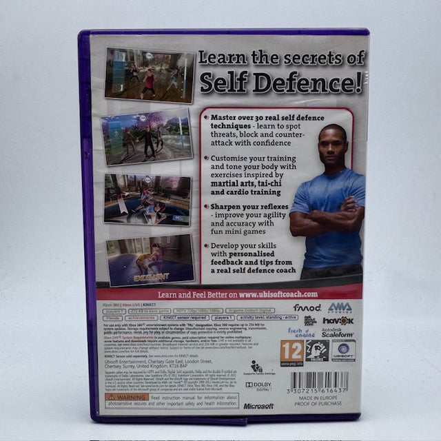 My Self Defence Coach (Richiede KINECT) Xbox 360 PAL UK (USATO)