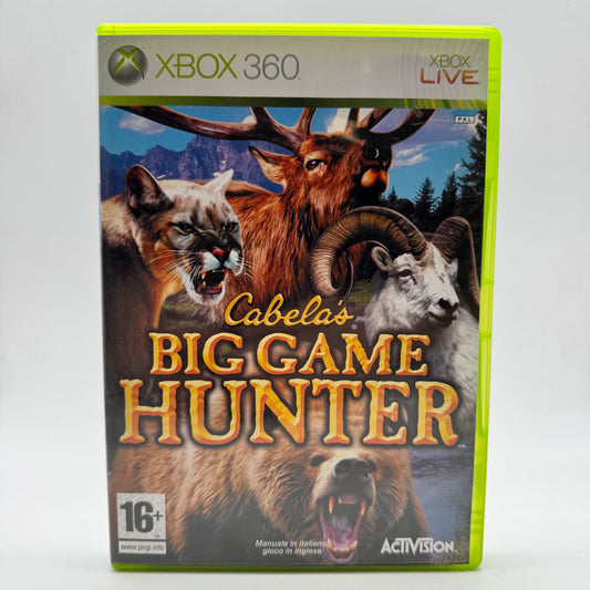 Cabela's Big Game Hunter Xbox 360 PAL ITA (USATO)