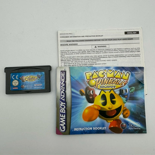 Pac-Man Pinball Advance Game Boy Advance GBA PAL MULTI (USATO)