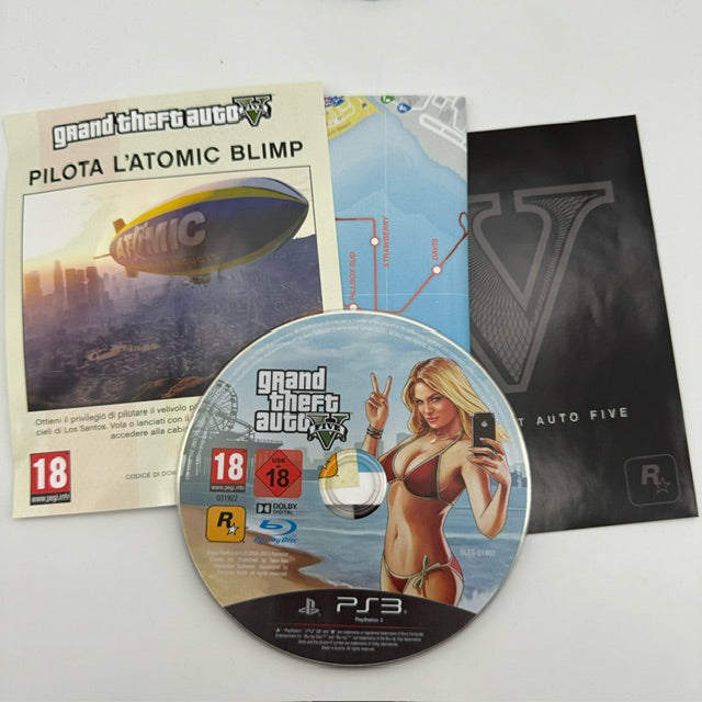 Grand Theft Auto V Sony Playstation 3 Pal Ita (USATO)