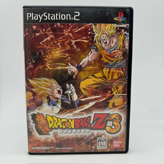 Dragon Ball Z 3 PS2 Playstation 2 NTSC JAP (USATO)