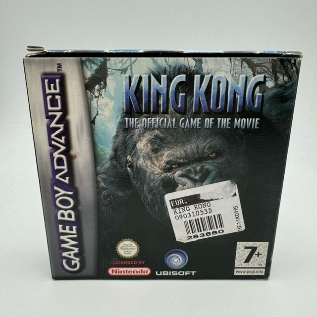 King Kong The Official Game Of The Movie Game Boy Advance GBA PAL ITA/SPA (USATO)