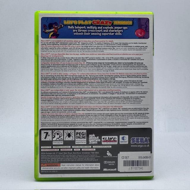 Sega Supertars Tennis Xbox 360 PAL ITA (USATO)