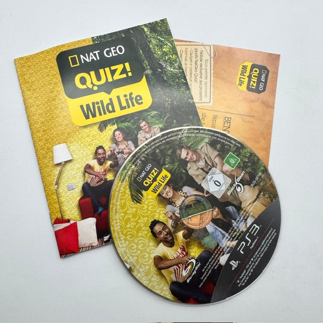 Nat Geo Quiz! Wilde Life PS3 Playstation 3 PAL ITA (usato)
