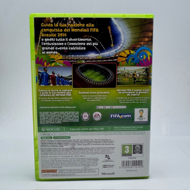 Mondiali FIFA Brasile 2014 Xbox 360 PAL ITA (USATO)
